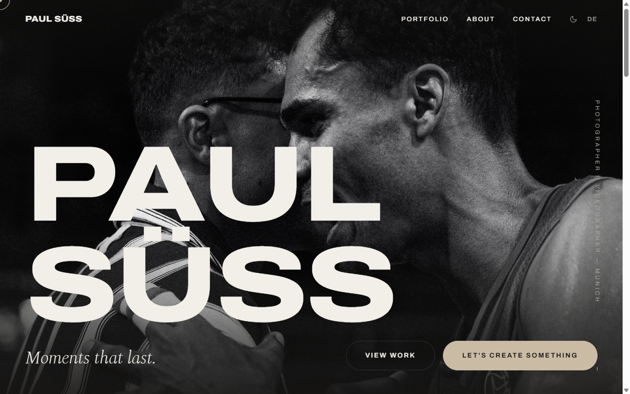 Vorschau der Website von Paul Süß